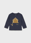 Baby Boy Long Sleeve "Play" Barn T-Shirt