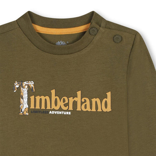 Baby Boy Long - Sleeved T - Shirt (Timberland)