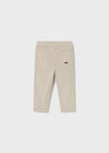 Baby Boy Micro - Cord Lined Trousers Beige