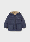 Baby Boy Navy Reversible Padded Jacket