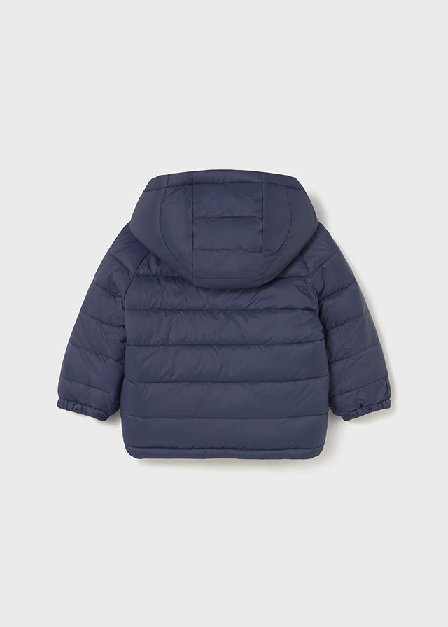 Baby Boy Navy Reversible Padded Jacket