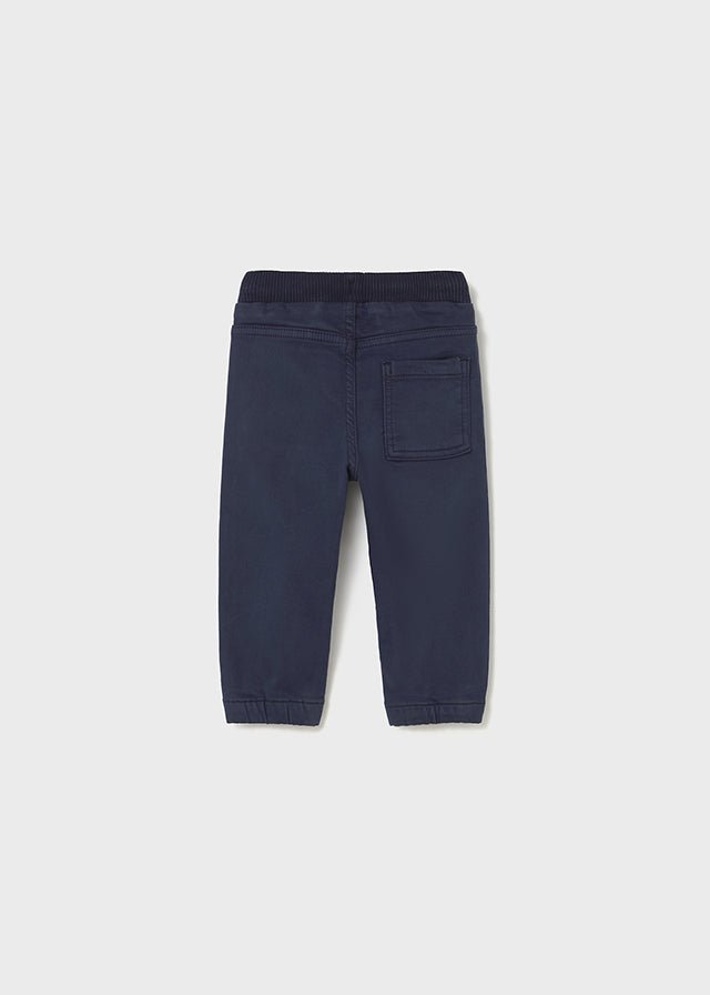 Baby Boy Navy Soft Jogger Pant