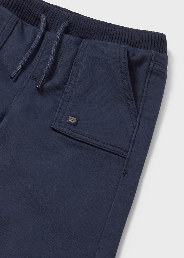 Baby Boy Navy Soft Jogger Pant
