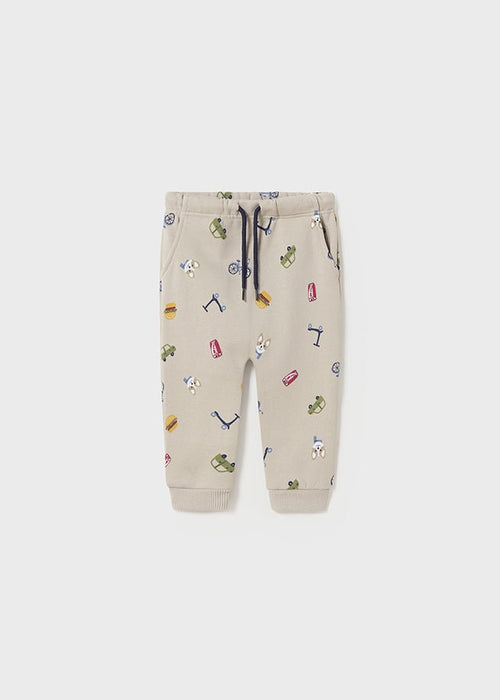 Baby Boy Patterned Joggers (Mayoral)