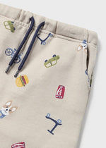 Baby Boy Patterned Joggers (Mayoral)