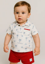 Baby Boy Polo & Shorts Set