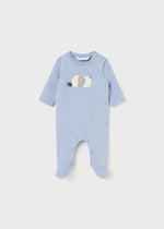 Baby Boy Puppy Print Cotton Babygrow (sold separately) (Mayoral)