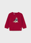 Baby Boy Red Walrus Jumper