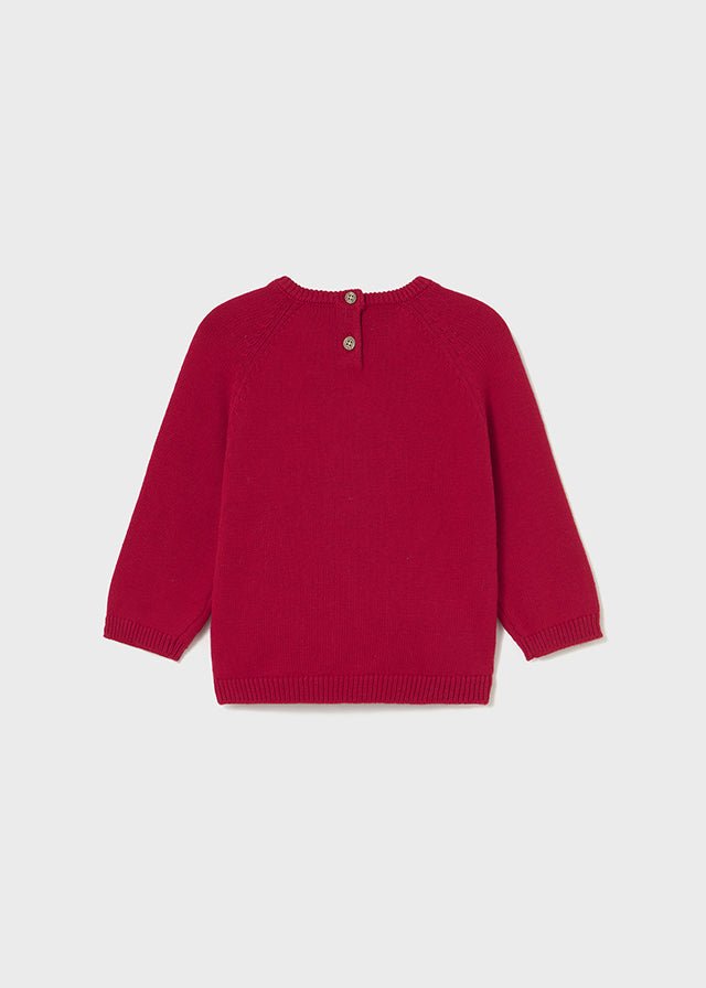 Baby Boy Red Walrus Jumper