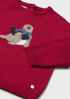 Baby Boy Red Walrus Jumper
