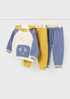 Baby Boy Robot Tracksuit Set with 2 Pants (Mayoral)