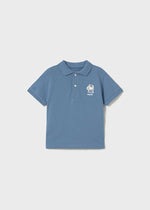 Baby Boy Short Sleeve Polo Shirt - Sailor Design