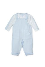 Baby Boy Sky Blue 2 - Piece Dungaree Set (Tutto Piccolo)