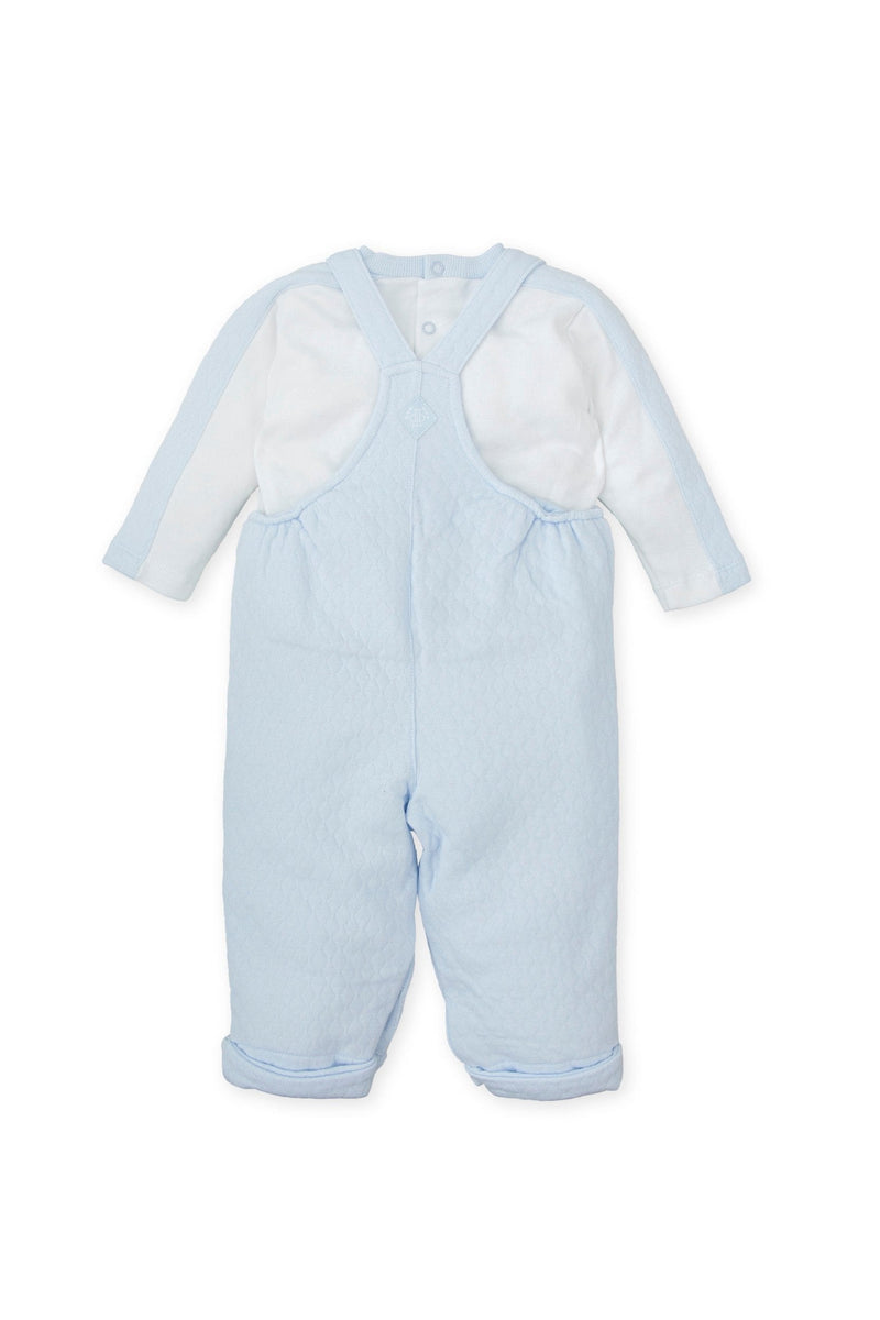 Baby Boy Sky Blue 2 - Piece Dungaree Set (Tutto Piccolo)