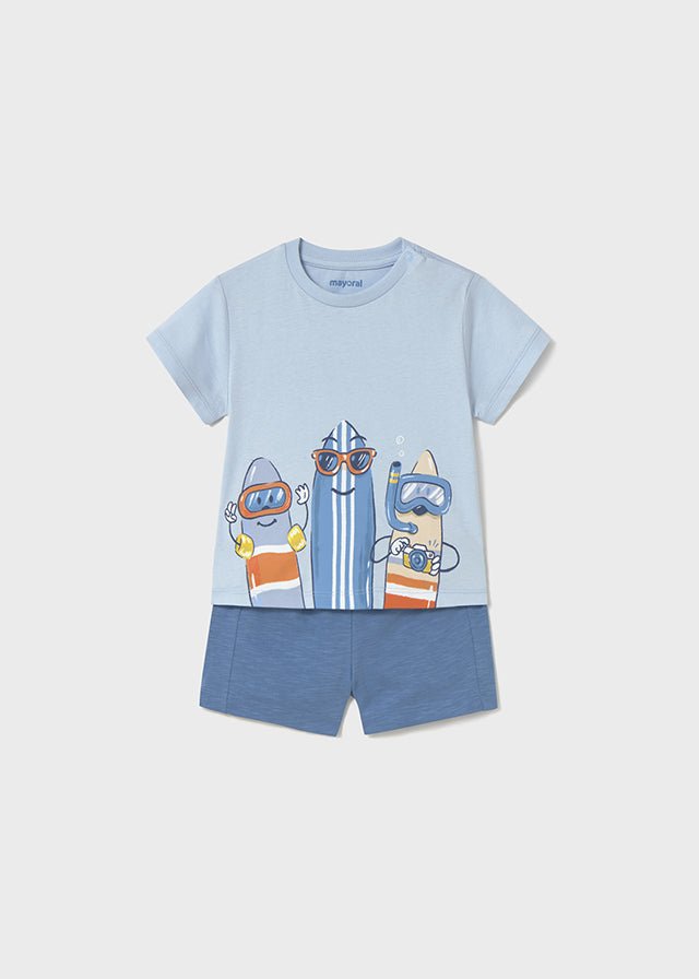 Baby Boy Snorkeling Fun Cotton Set