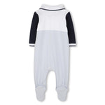 Baby Boy Soft Cotton Babygrow with Collar