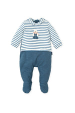 Baby Boy Steel Bear Babygrow (Tutto Piccolo)