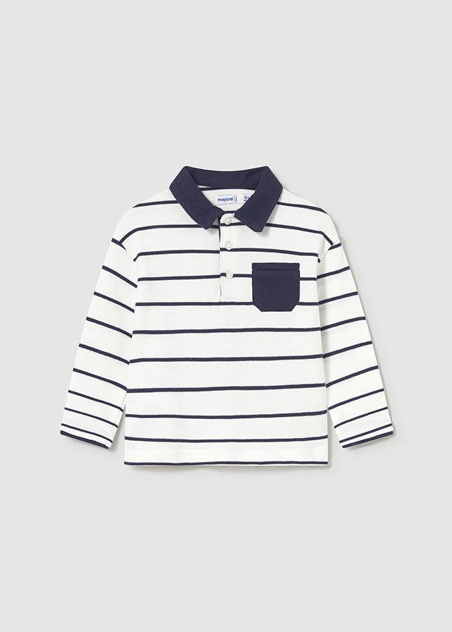 Baby Boy Striped Polo Shirt