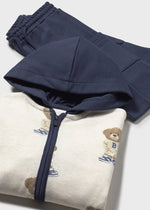 Baby Boy Teddy Bear Tracksuit Set