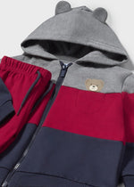 Baby Boy Three - Piece Teddy Tracksuit Set