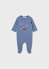 Baby Boy Tractor Print Babygrow (sold separately)(Mayoral)