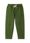 Baby Boy Tractor Tee & Green Pull - On Pants Set