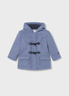 Baby Boys Blue Hooded Duffle Coat (Mayoral)