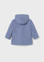 Baby Boys Blue Hooded Duffle Coat (Mayoral)