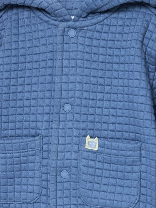 Baby Boys' Blue Quilted Hoodie (Mayoral)