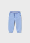 Baby Boys' Blue Soft Jogger Pants (Mayoral)