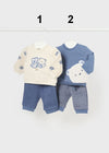 Baby Boys' Blue Teddy Bear Outfit Set (sold separately) (Mayoral)