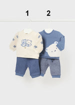 Baby Boys' Blue Teddy Bear Outfit Set (sold separately) (Mayoral)