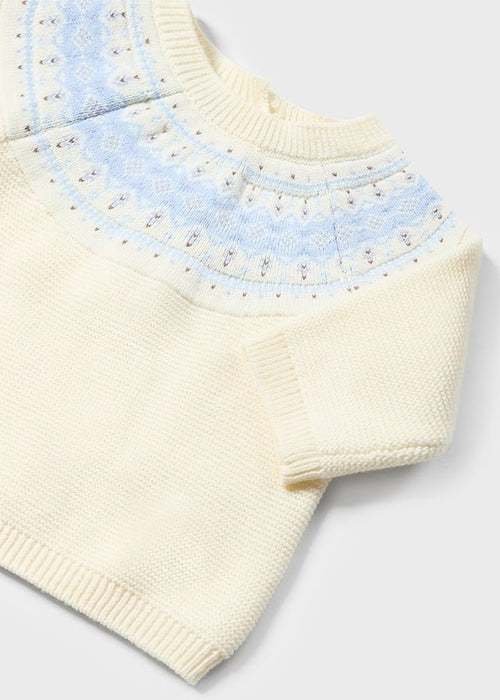 Baby Boys Cotton Knit 2 Piece Babygrow Set (mayoral)