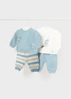 Baby Boys' Cream & Blue Outfit Set (sold separately) (Mayoral)