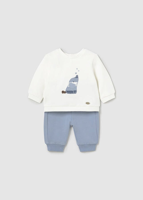 Baby Boys' Cream & Blue Outfit Set (Sold separately) (Mayoral)