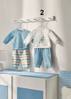 Baby Boys' Cream & Blue Outfit Set (sold separately) (Mayoral)