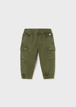 Baby Boys' Green Cargo Jogger Trousers (Mayoral)