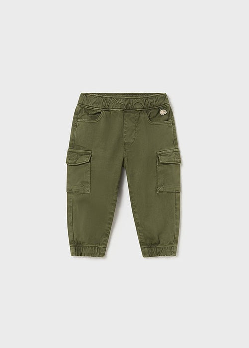 Baby Boys' Green Cargo Jogger Trousers (Mayoral)