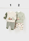 Baby Boys' Green & Cream Farm Outfit Set (sold separately) (Mayoral)