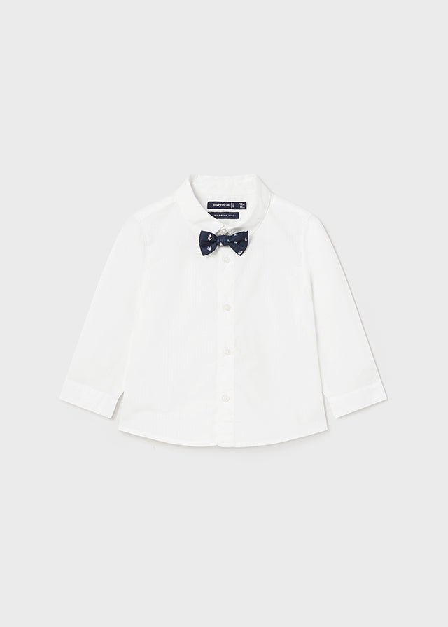 Baby Boys' Long Sleeve Dressy Shirt with Bow Tie (mayoral)