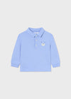 Baby Boys' Long Sleeve Polo Shirt - Light Blue (Mayoral)