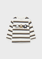 Baby Boys' Long Sleeve Striped T-Shirt (Mayoral)