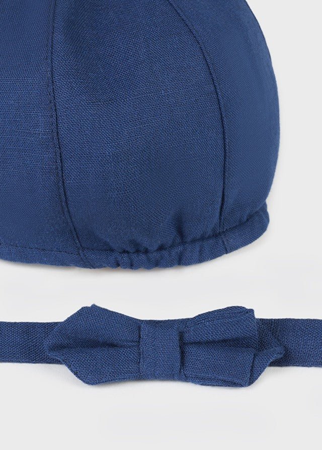 Baby Boys Navy Cap & Bow Tie Set (mayoral)