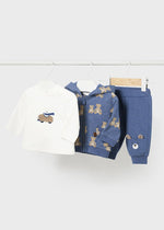 Baby Boy's Navy & Cream 3 - Piece Tracksuit (Mayoral)