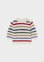 Baby Boys' Striped Cotton Jumper (mayoral)