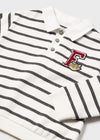 Baby Boys' Striped Polo Jumper - White and Black (mayoral)