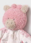 Baby Giraffe Comforter with Dummy Holder