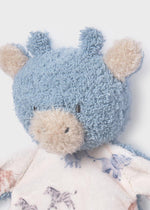Baby Giraffe Comforter with Dummy Holder