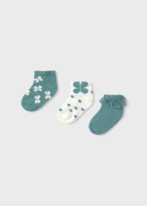 Baby Girl 3 - Pack Socks Set