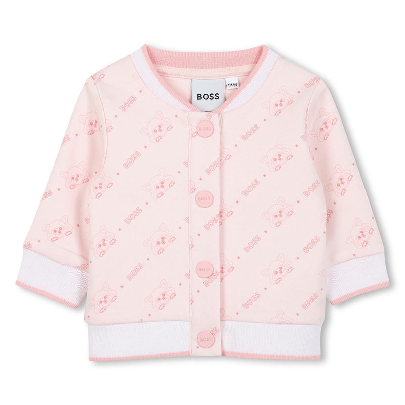 Baby Girl 3 - Piece Pink Outfit Set